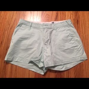 Mint green shorts